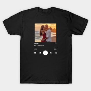 Personalized Photo & Song (Contact Me) T-Shirt